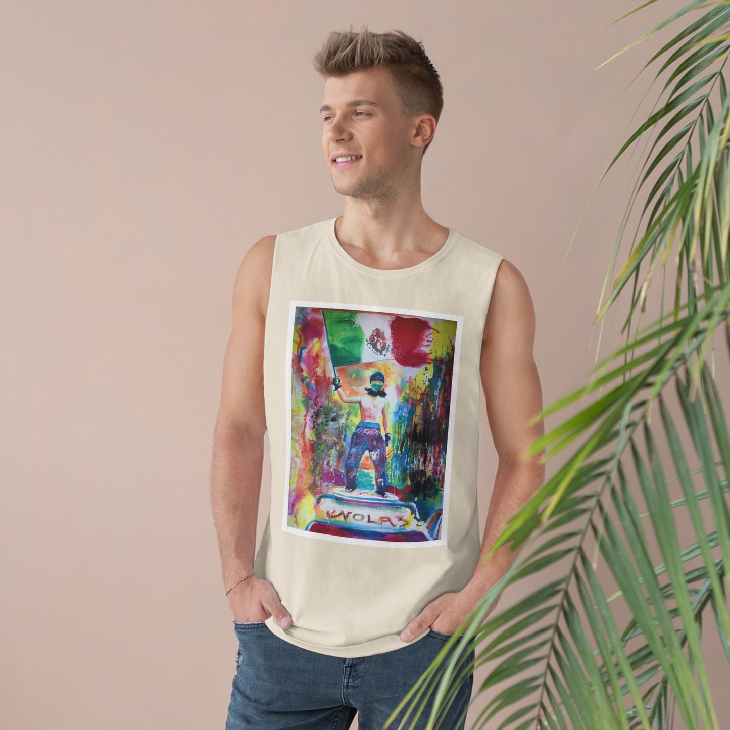 "Resist" on Unisex Tank