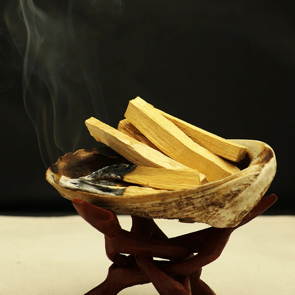 Palo Santo Natural Incense Sticks Wooden Smudging Strips Aroma Diffuser Stains Stick Aromatherapy Burn Wooden Stick No Fragrance
