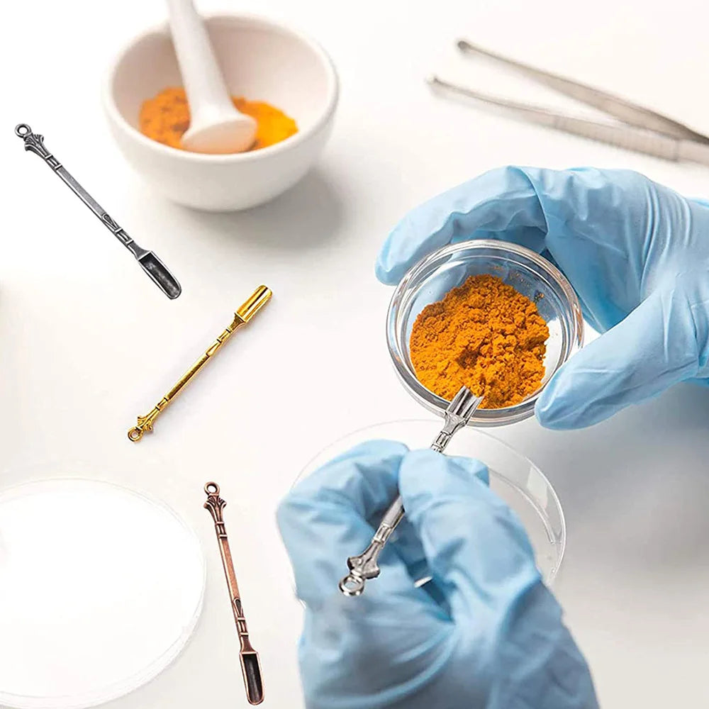 Mini Scoop Medicine Alloy Spoon Powder