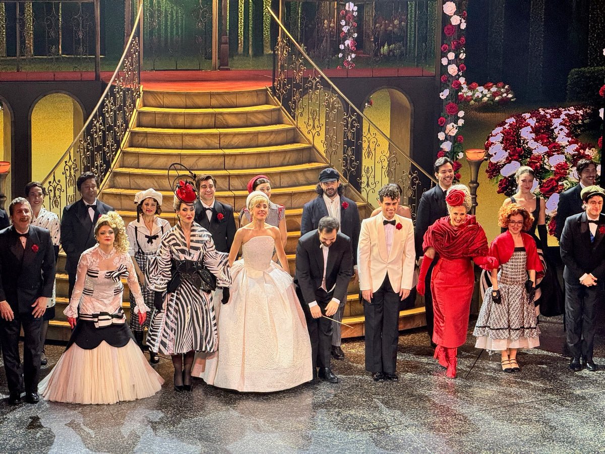 Curtain call at Cenicienta, Teatro Coliseum