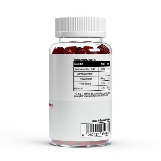Gummies Crinière de Lion + Vitamine B6
