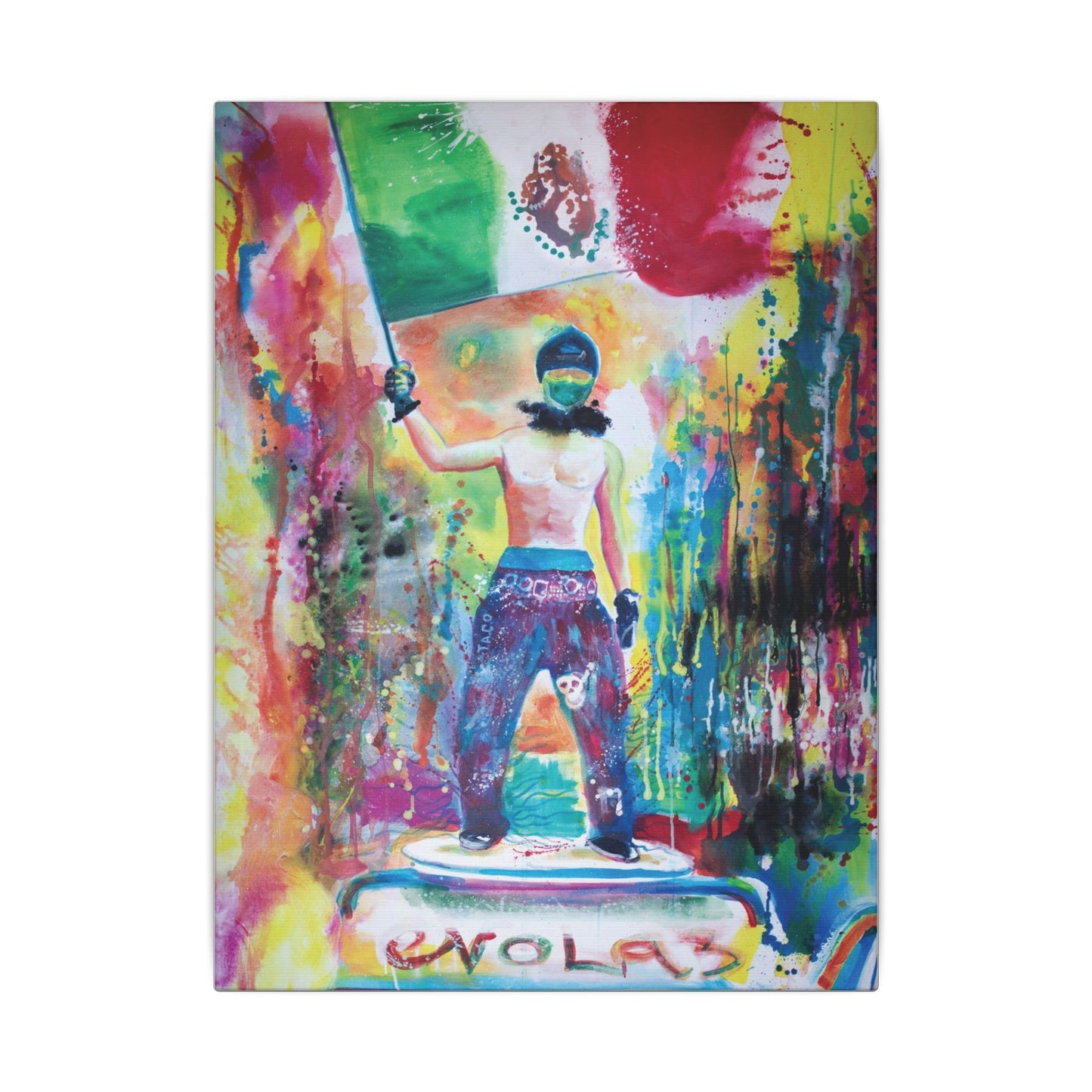 "Resist" Canvas Art Print