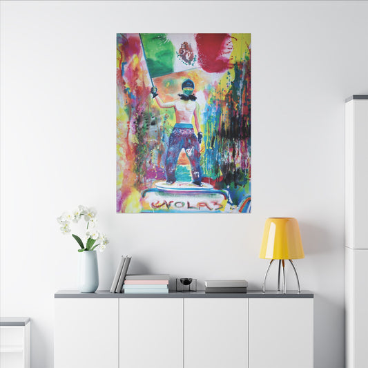 "Resist" Canvas Art Print