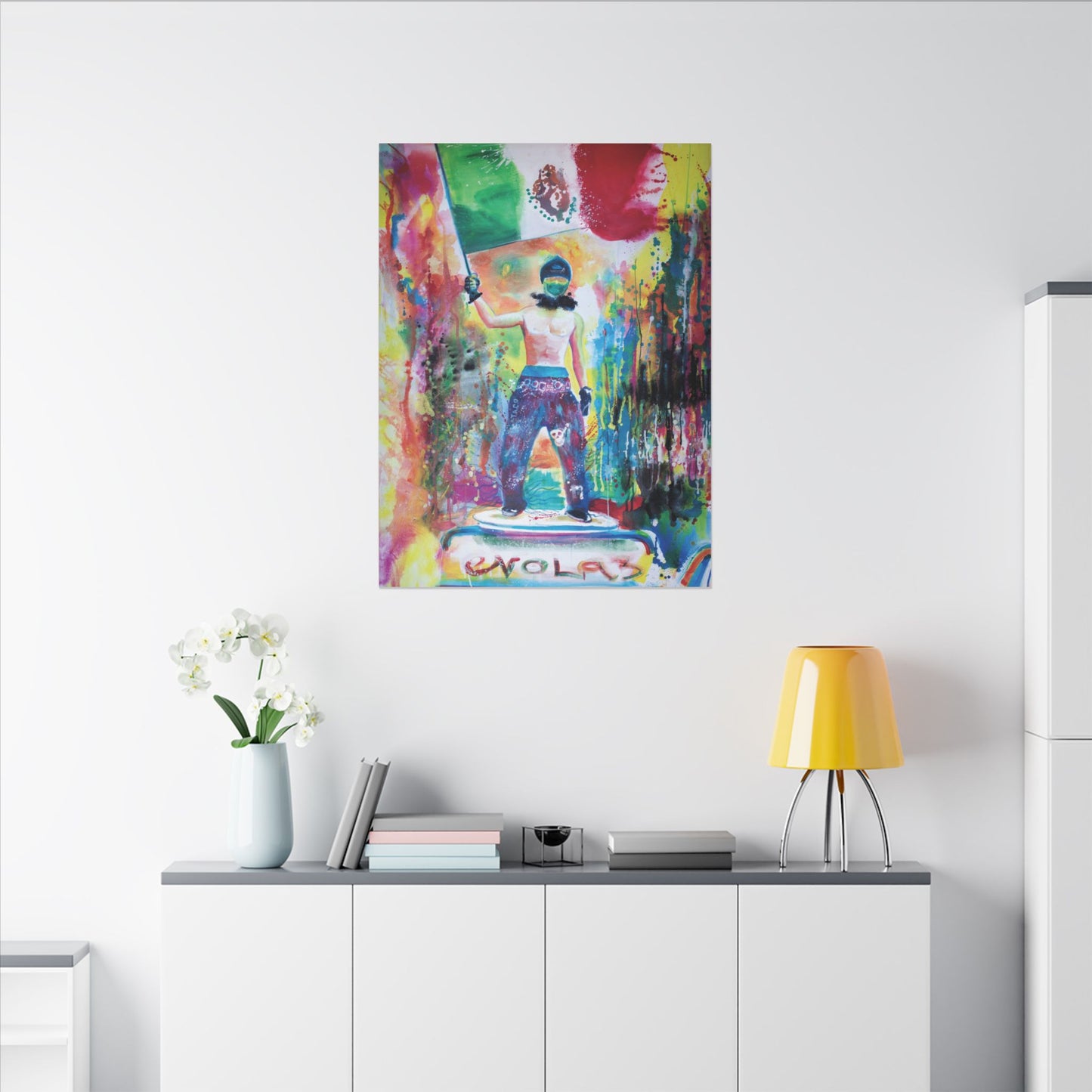 "Resist" Canvas Art Print