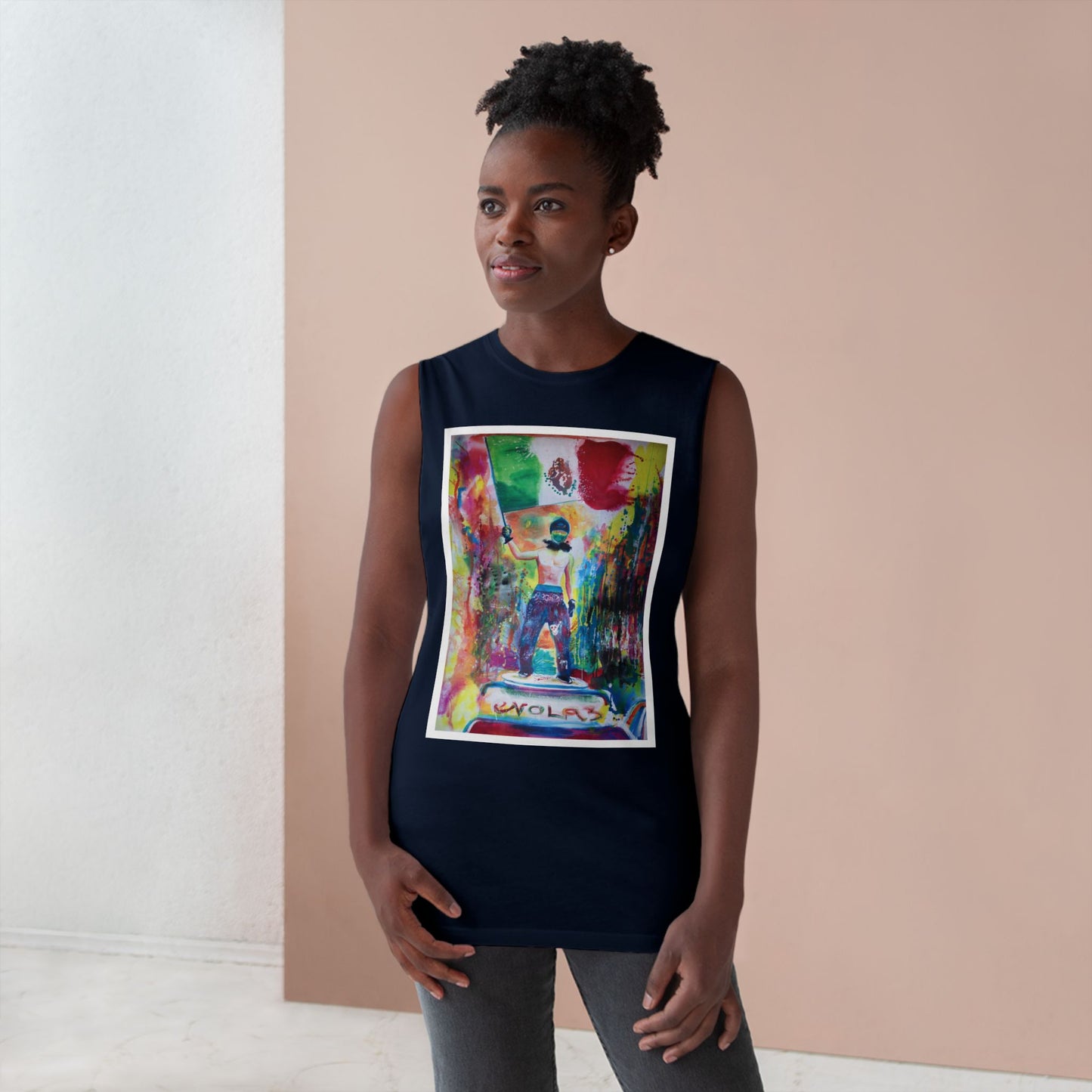 "Resist" on Unisex Tank