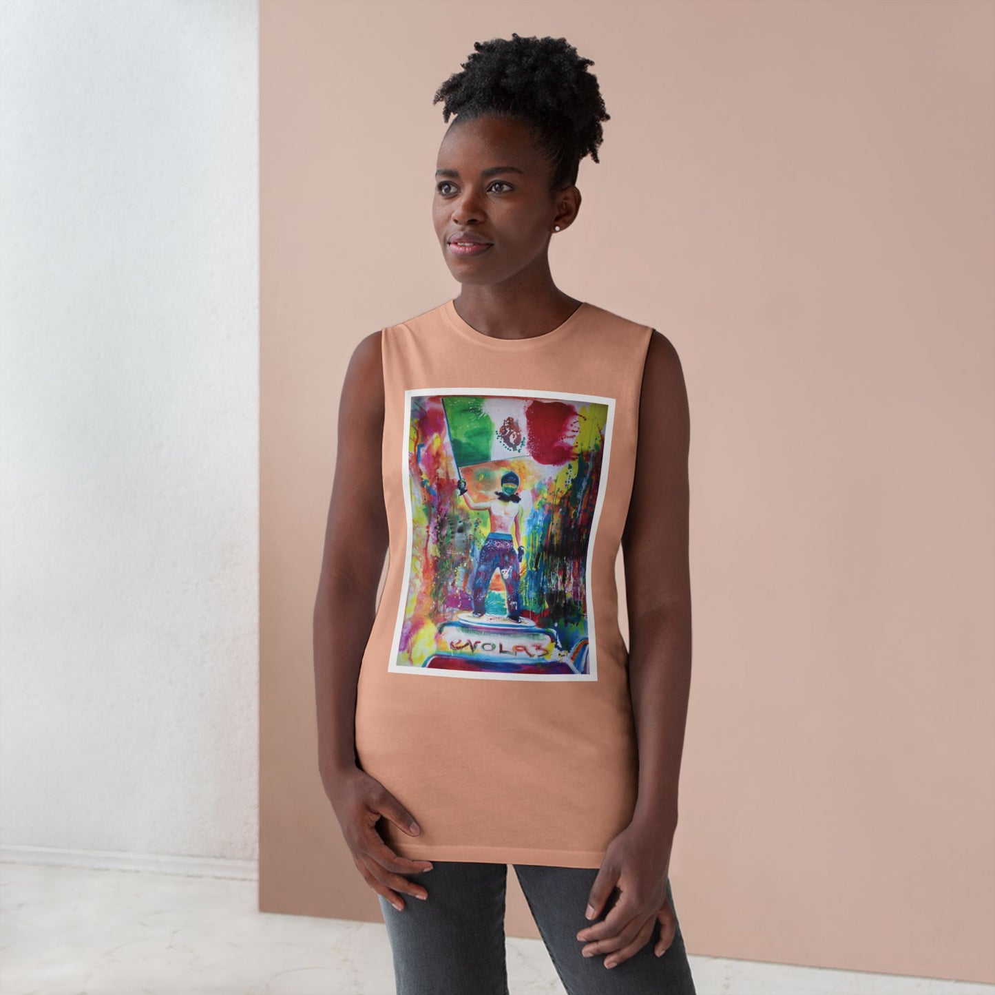 "Resist" on Unisex Tank