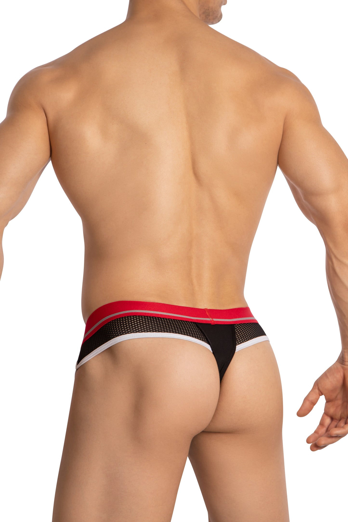 Tanga de malla con ajuste esculpido Hung HGK001