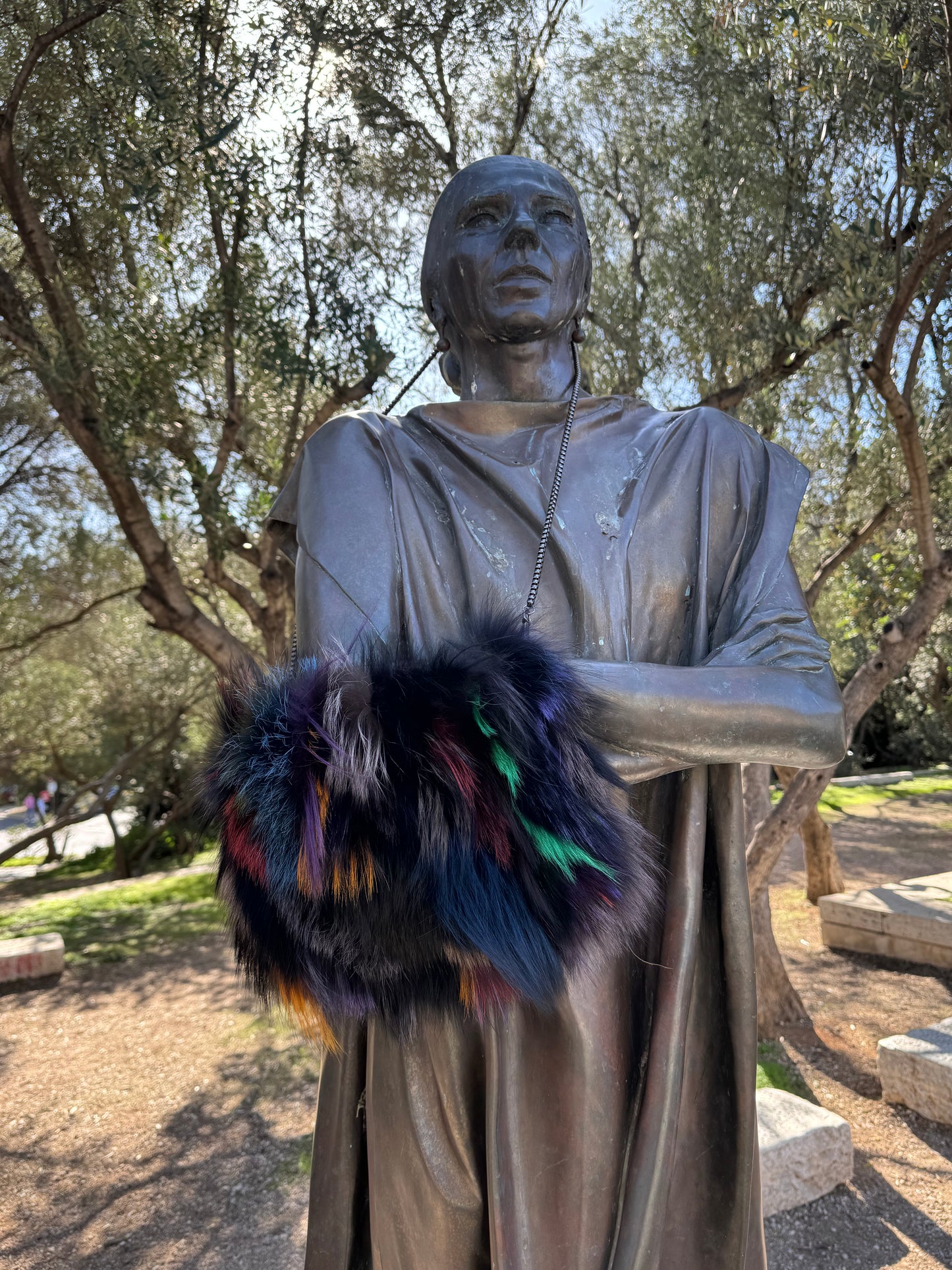 Bolso de zorro teñido a mano - Drop Nº01