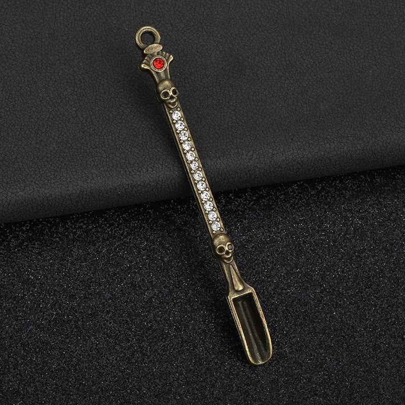 Mini Scoop Powder Spoon with Crystals