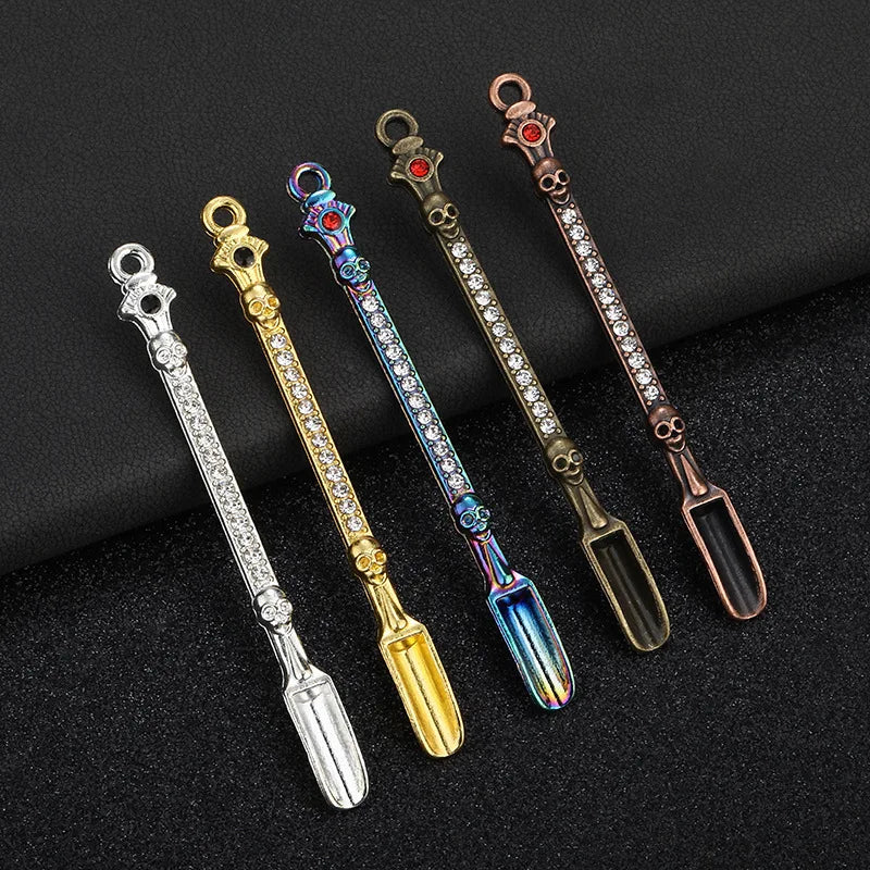 Mini Scoop Powder Spoon with Crystals
