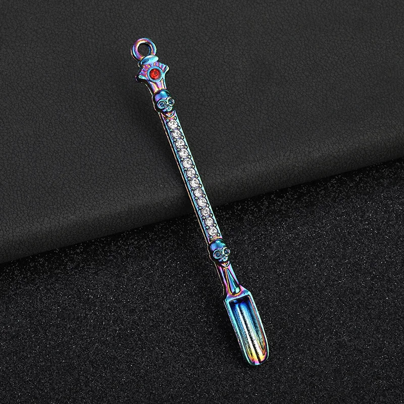 Mini Scoop Powder Spoon with Crystals