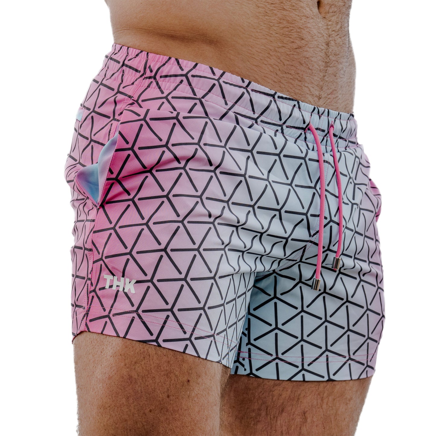 Kaleidoscope Swim Gym Short