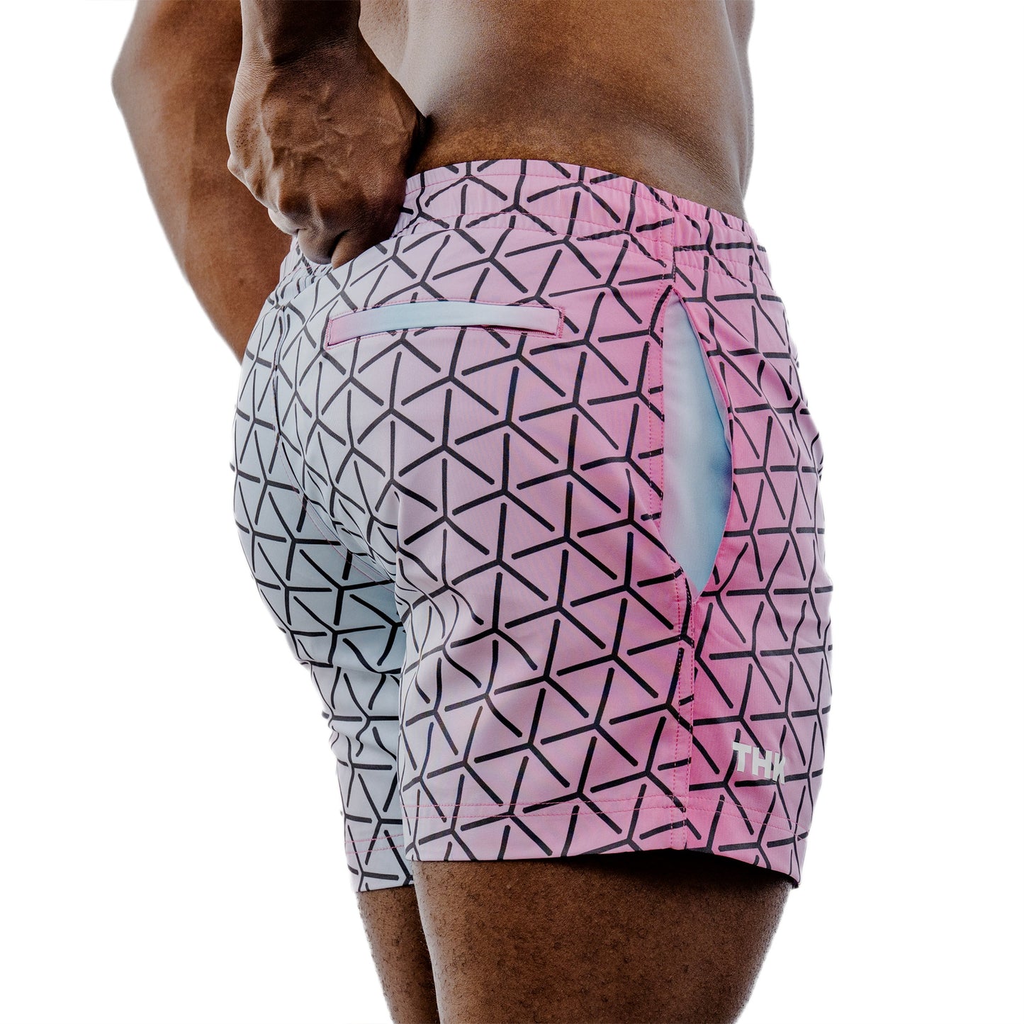 Kaleidoscope Swim Gym Short