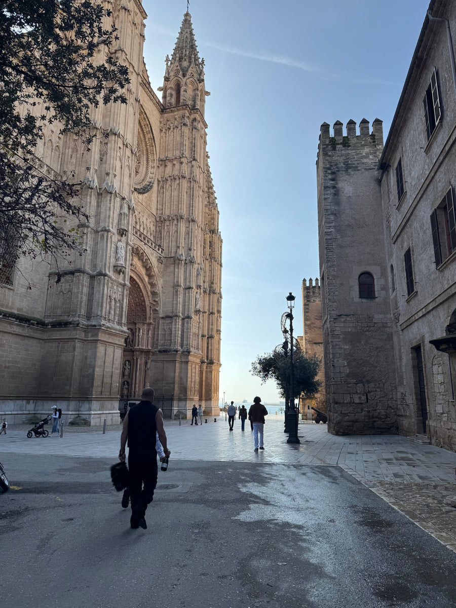The west front of Palma Cathedral, La Seu